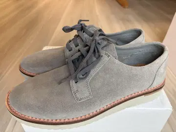 Sperry 그레이 스웨이드 레이스업 슈즈