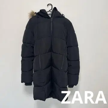 몇 회 사용 zara 롱 다운 코트 여성용