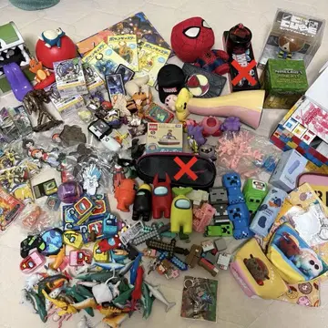 라인업 강화 완구 묶음 판매 포켓몬 드래곤볼 마인크래프트 등