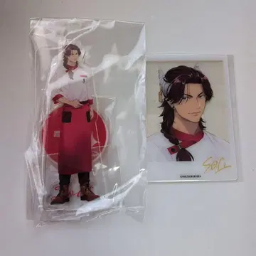 마왕성 요리사 졸트 아크릴 스탠드 폴라로이드풍 클리어 카드