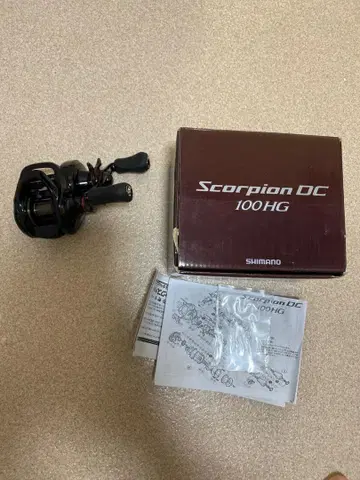 SHIMANO Scorpion DC 100HG 베이트 낚시릴