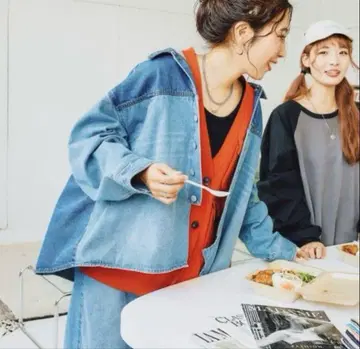 니코앤드 하기테 데님 자켓