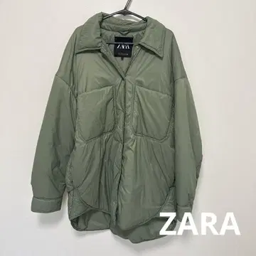 거의 미사용 ZARA 올리브 그린 자켓