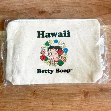 새상품 Betty Boop 베티 부프 하와이 한정판 베티짱 클러치