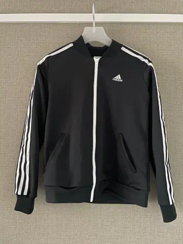 [새상품급] adidas 아디다스 블랙 집업 저지 여성용 M 사이즈