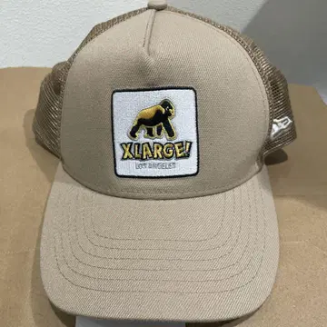 XLARGE! 메쉬 캡 베이지
