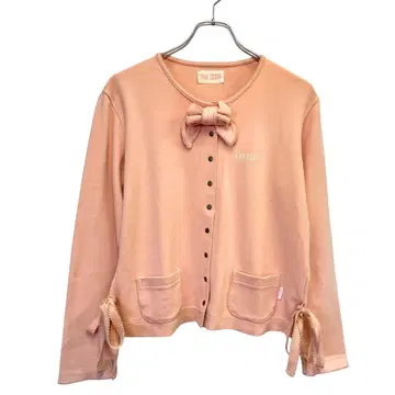 새상품급 PINK HOUSE 리본 포함 가디건 M
