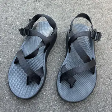 Chaco 블랙 스포츠 샌들