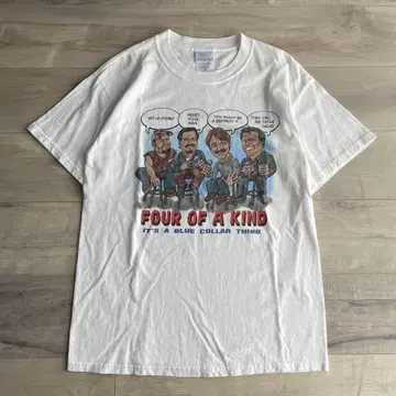 90년대 포 오브 어 카인드 코미디 투어 티셔츠 아메리칸 조크