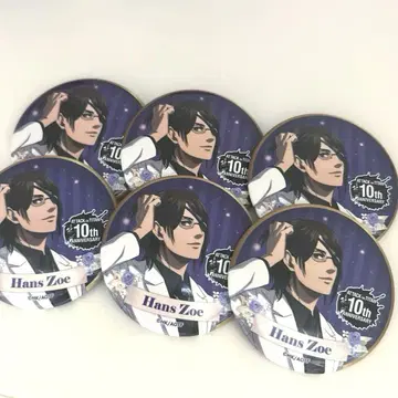 진격의 거인 한지 캔뱃지 카라철