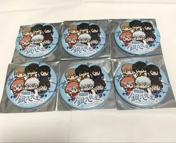 은혼 푸치큥 캔뱃지 전원 집합 x 6개