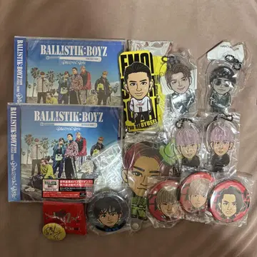 BALLISTIK BOYZ 클리어 참 캔뱃지 CD
