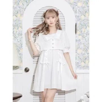 노에미 NOEMIE 스프링 트위드 레이스업 세일러