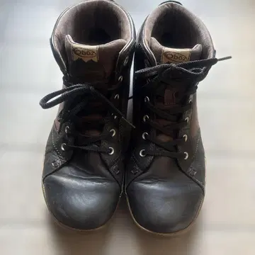 Oboz 하이컷 등산화 브라운 블랙 27cm