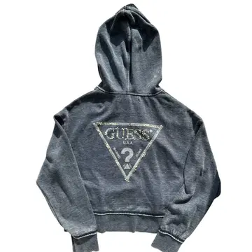 GUESS 로고 후드티 XS