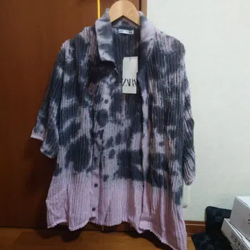 ZARA 자라 니트 반팔 셔츠