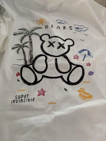 Bears 그래픽 T셔츠 한국