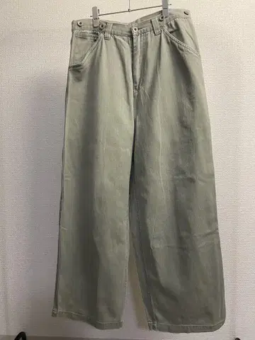 [ USED ] 와이드 실루엣 멀티 포켓 팬츠