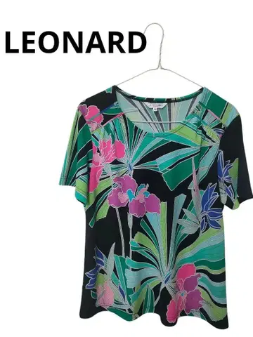d1 컨디션 최상 레오나르 LEONARD 상의 티셔츠 반팔 44