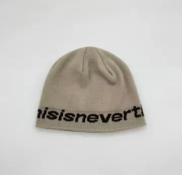 thisisneverthat 니트 모자 베이지