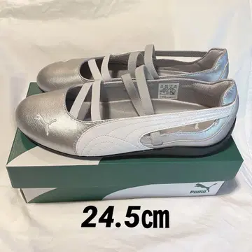 PUMA 스피도캣 발레 메탈릭 24.5 박스 있음