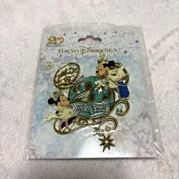 도쿄디즈니씨 20주년 핀 배지