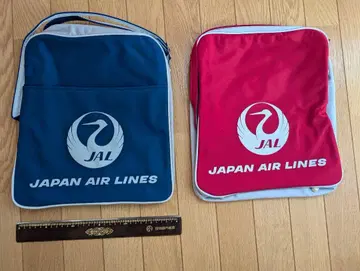 JAL 로고 플라이트 백 (빨간색, 파랑)