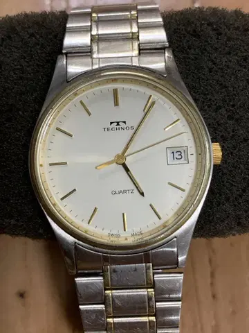 TECHNOS QUARTZ 스위스 손목시계 SWISS MADE