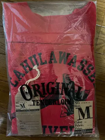 TENDERLOIN COTTON NFL AX 긴팔 래글런