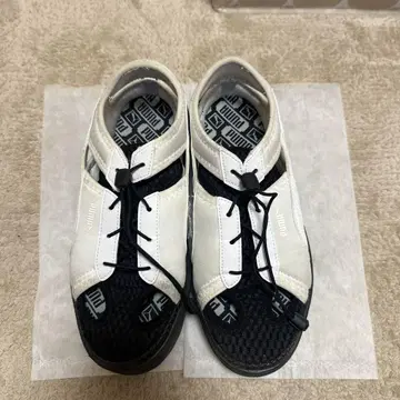 PUMA 스포츠 샌들 화이트/블랙