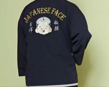 화면 남성용 겉옷 일본풍 패턴 재패니즈 모던 기모노 레트로