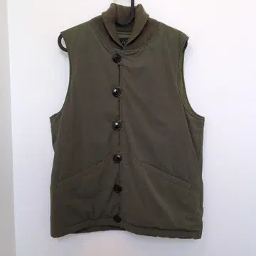 BEAMS 플러스 밀리터리 다운 베스트 S 사이즈