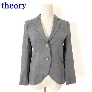 theory 띠어리 테일러드 자켓 그레이 울 2 C2853