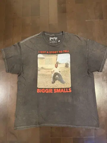 The Notorious B.I.G. 비기 유아기 빈티지 T셔츠