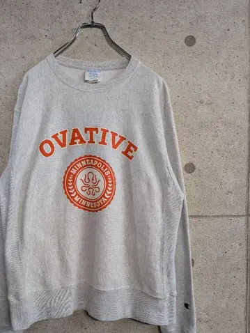 Champion 리버스 위브 맨투맨 M 복각 청단 택 기업 상품