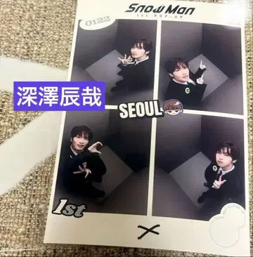 Snow Man 1st POP-UP 오리지널 굿즈 스노우맨