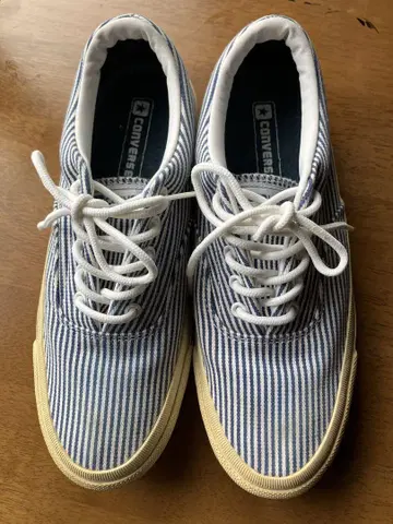 CONVERSE 스트라이프 로우컷 스니커즈