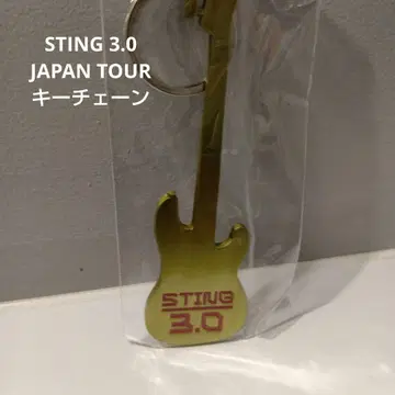 미개봉 새상품 STING 스팅 3.0 JAPAN TOUR 키체인