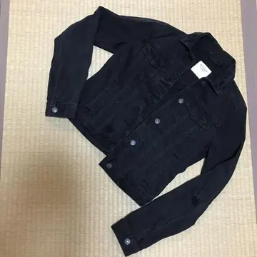 Abercrombie & Fitch 블랙 데님 자켓 XS