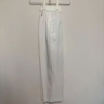 yori 새상품급 새틴 와이드 팬츠 화이트