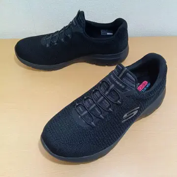 SKECHERS 스케쳐스 와이드 스니커즈 블랙 미사용 새상품 26cm