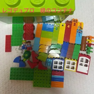 LEGO 듀플로 그린 컨테이너 호빵맨 블록 덤 포함