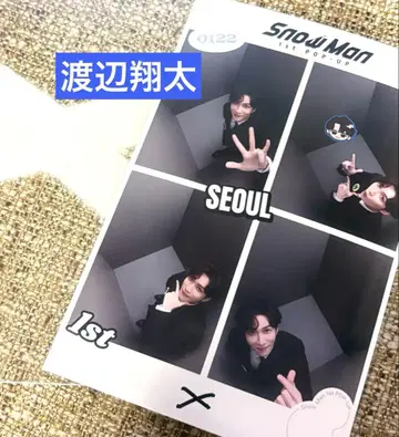 Snow Man 1st POP-UP 오리지널 굿즈 스노우맨