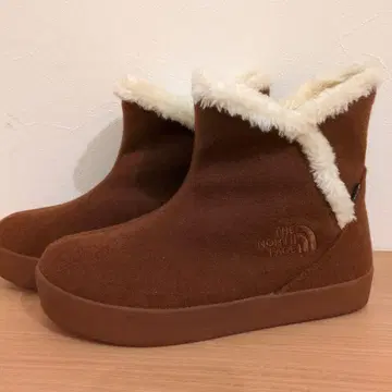 THE NORTH FACE 브라운 어그 부츠