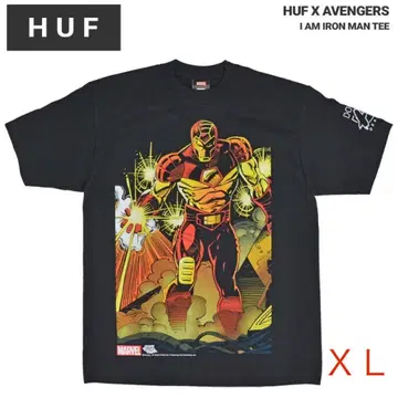 HUF x AVENGERS IRONMAN TEE XL