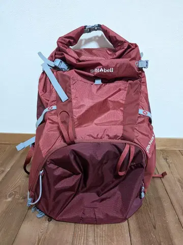 마무트 대용량 백팩 빨간색