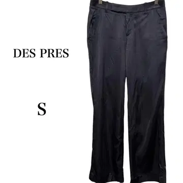 DES PRES 캐주얼 팬츠 [ S ] 블랙 고급 포멀 작음