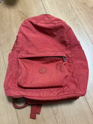 키플링 KIPLING 빨간색 나일론 백팩