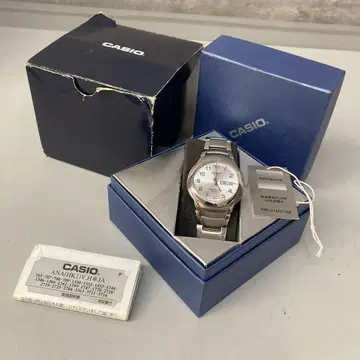 카시오 CASIO 손목시계 아젠트 쿼츠 아날로그 리스트워치