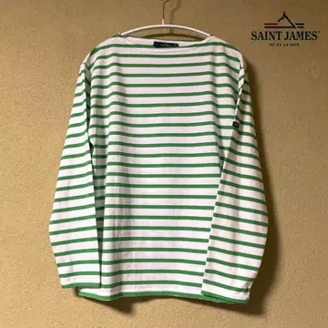 SAINTJAMES 별주 MORLAIX 그린 3 새상품급